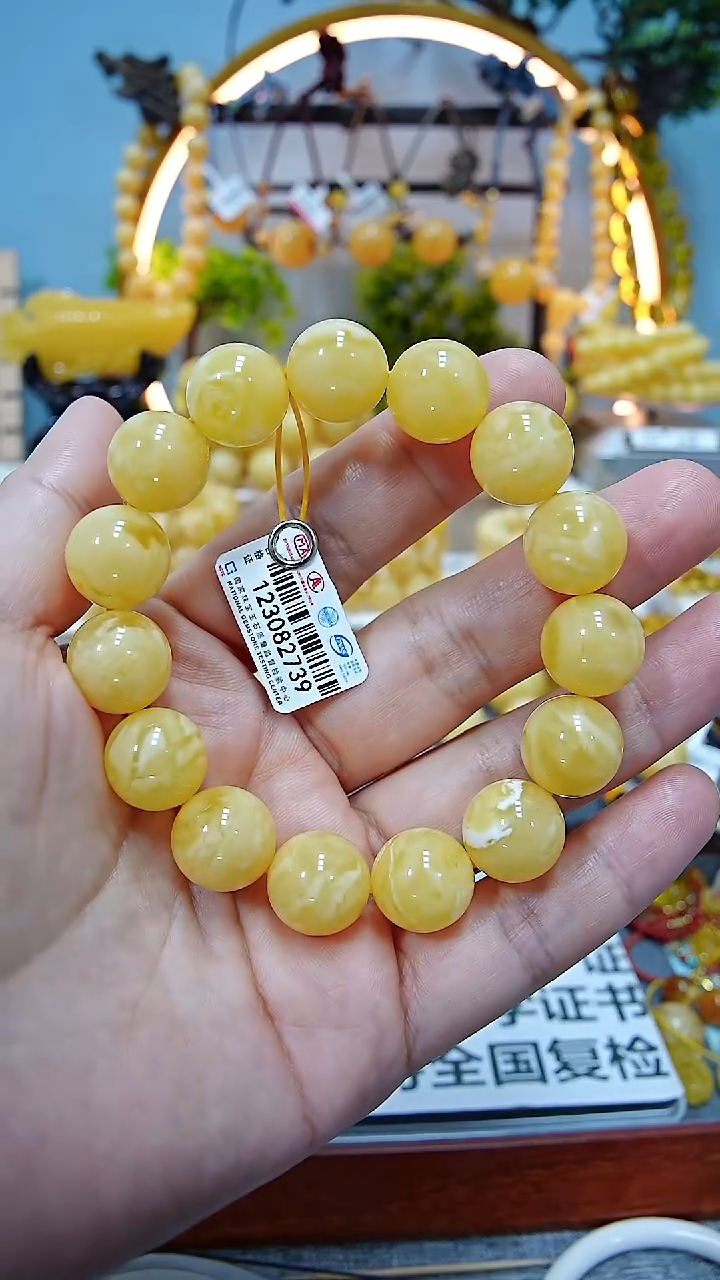 【闪购商品】蜜蜡手链未镶嵌*********