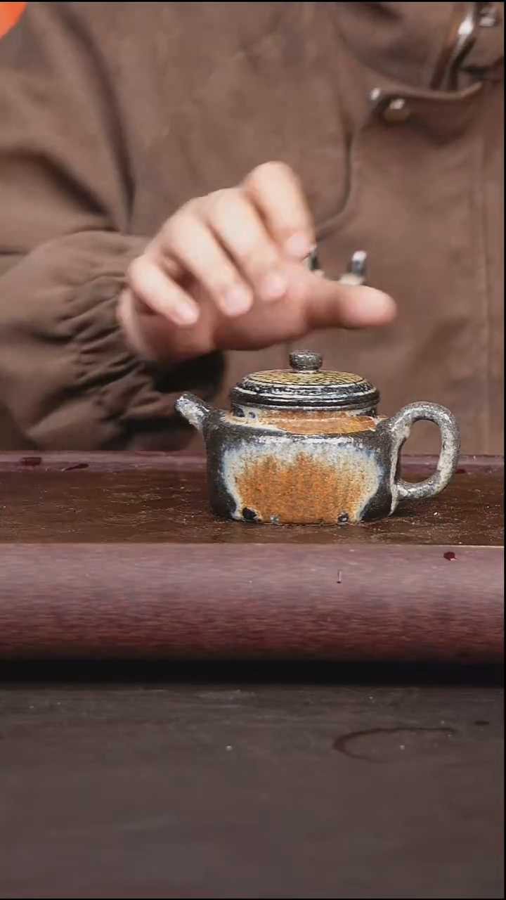 茶壶紫砂Y***y柴烧 壶