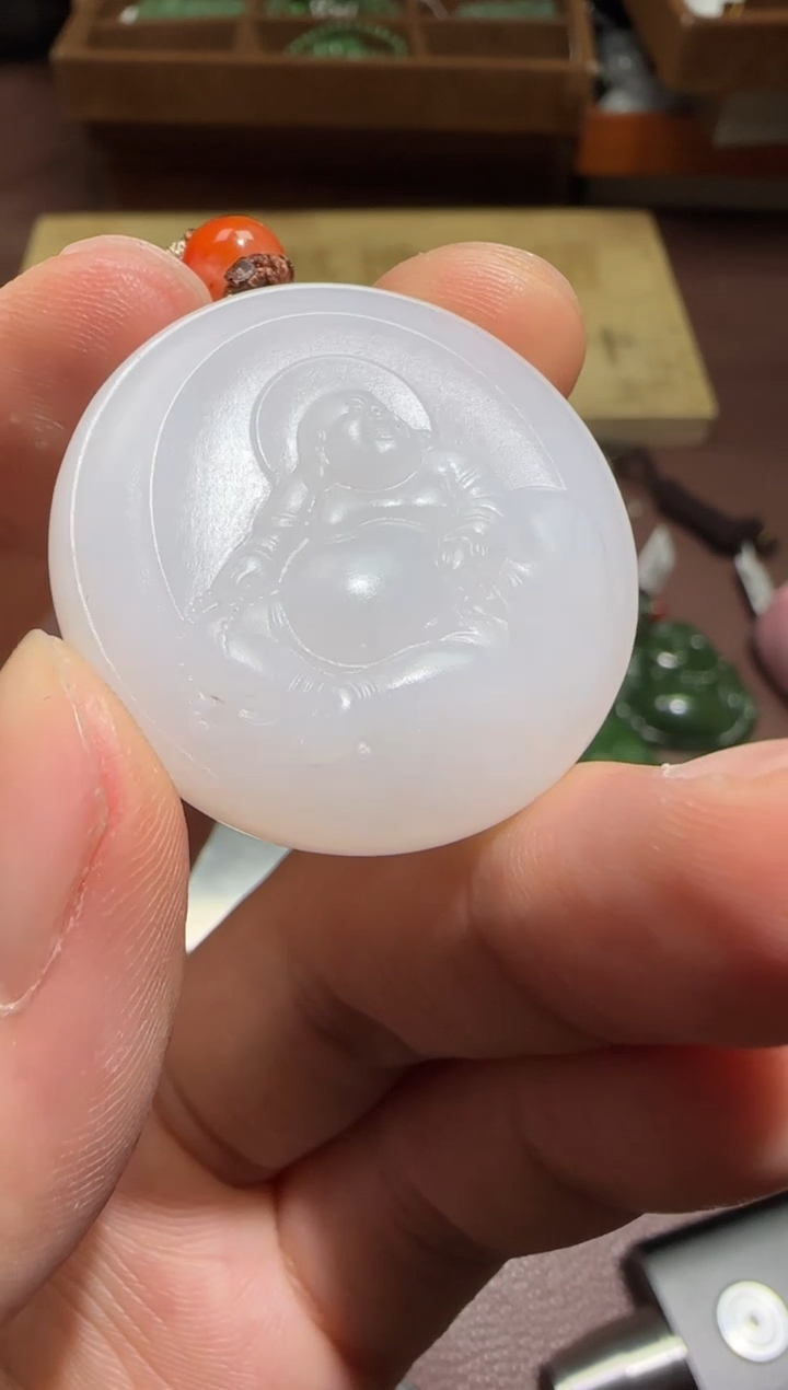 【闪购商品】和田玉【钰213】40未镶嵌9039