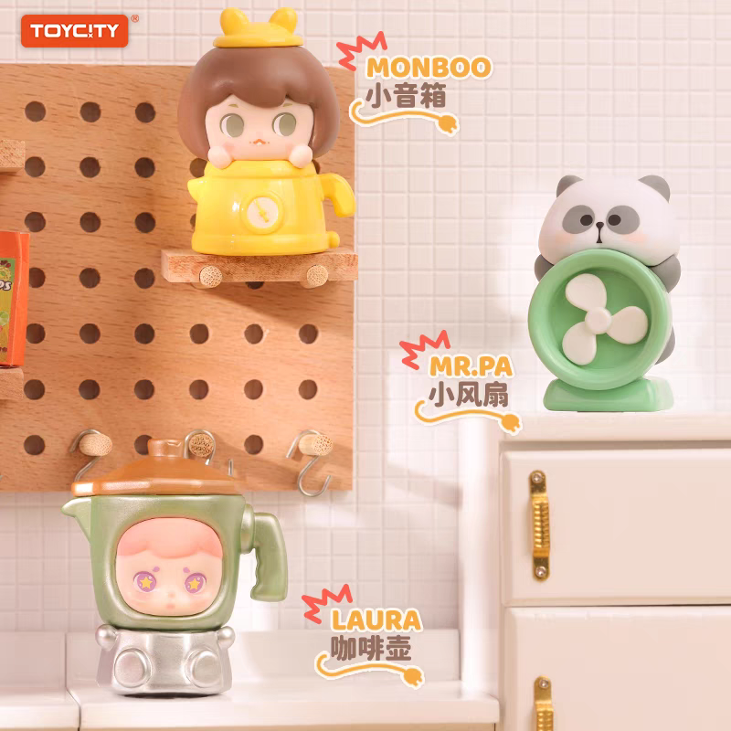 电器小萌队潮玩潮流手办居家玩具模型