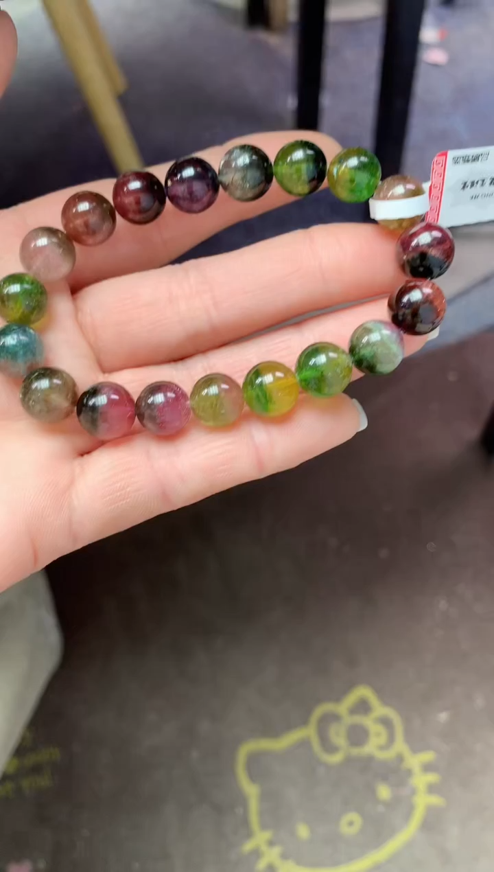 【闪购商品】碧玺手串未镶嵌多样性发一条