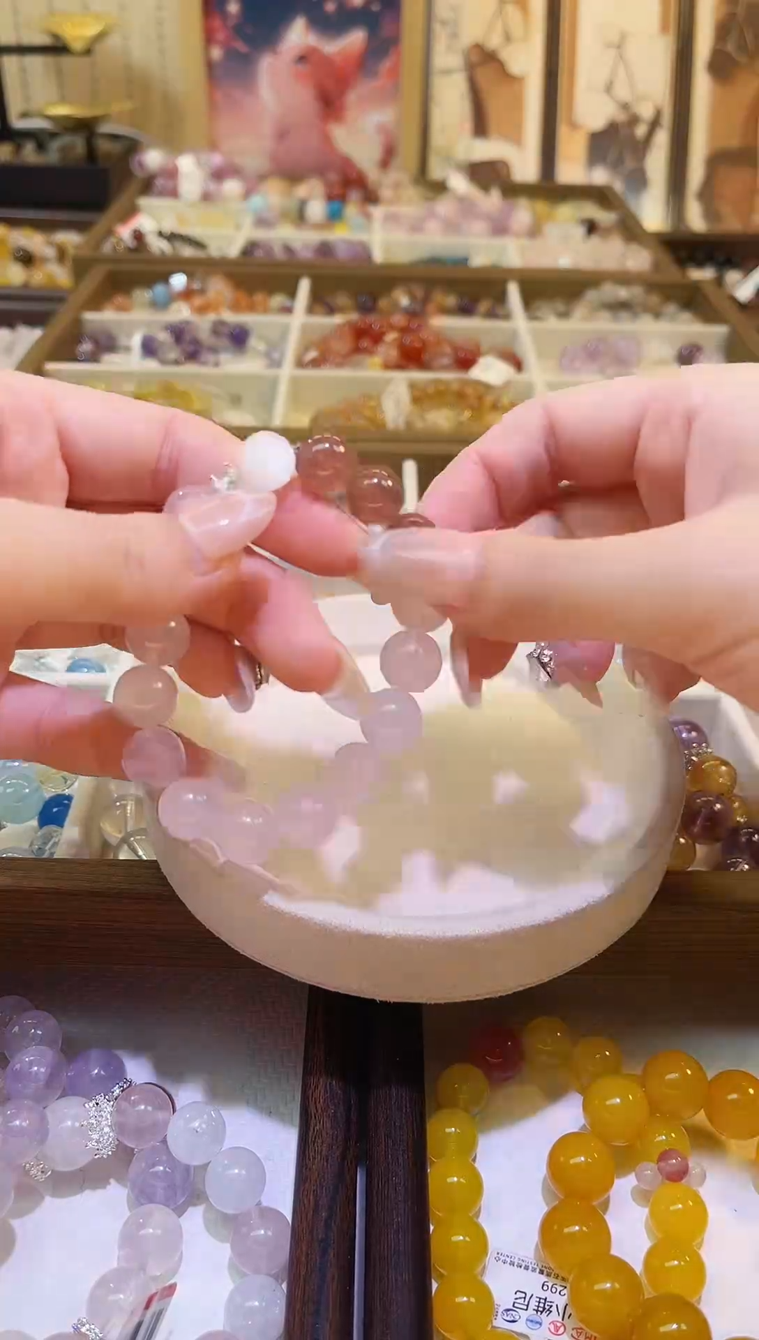 未镶嵌手链水晶6