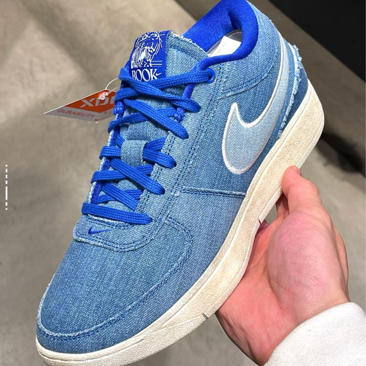 NIKE BOOK 1 BLUE EP耐克男款布克一代缓震支撑篮球鞋IH0888-900