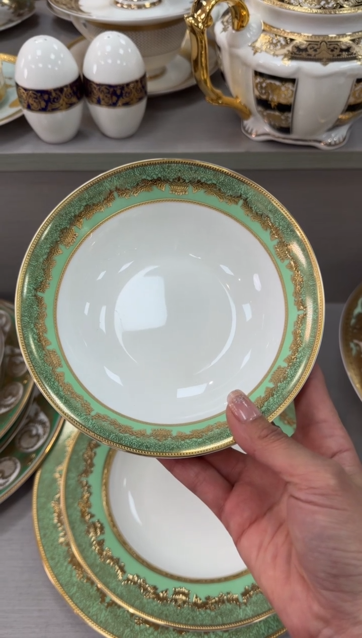 【闪购商品】瓷片6鱼翅水果碗 福利款 2个