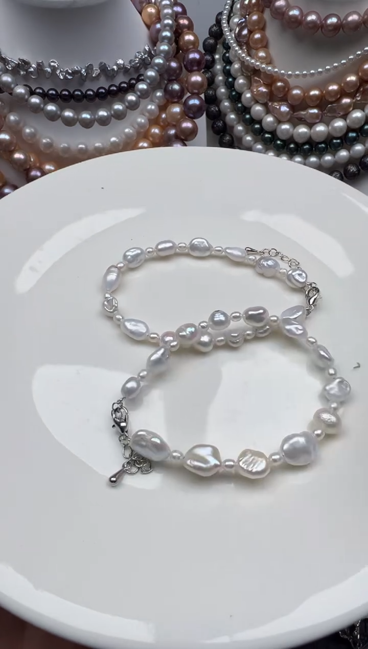 【闪购商品】淡水珍珠颈饰未镶嵌1