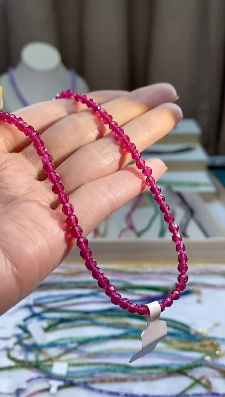 【闪购商品】碧玺项链14K金镶嵌诗颜甄选珠宝SYZB003