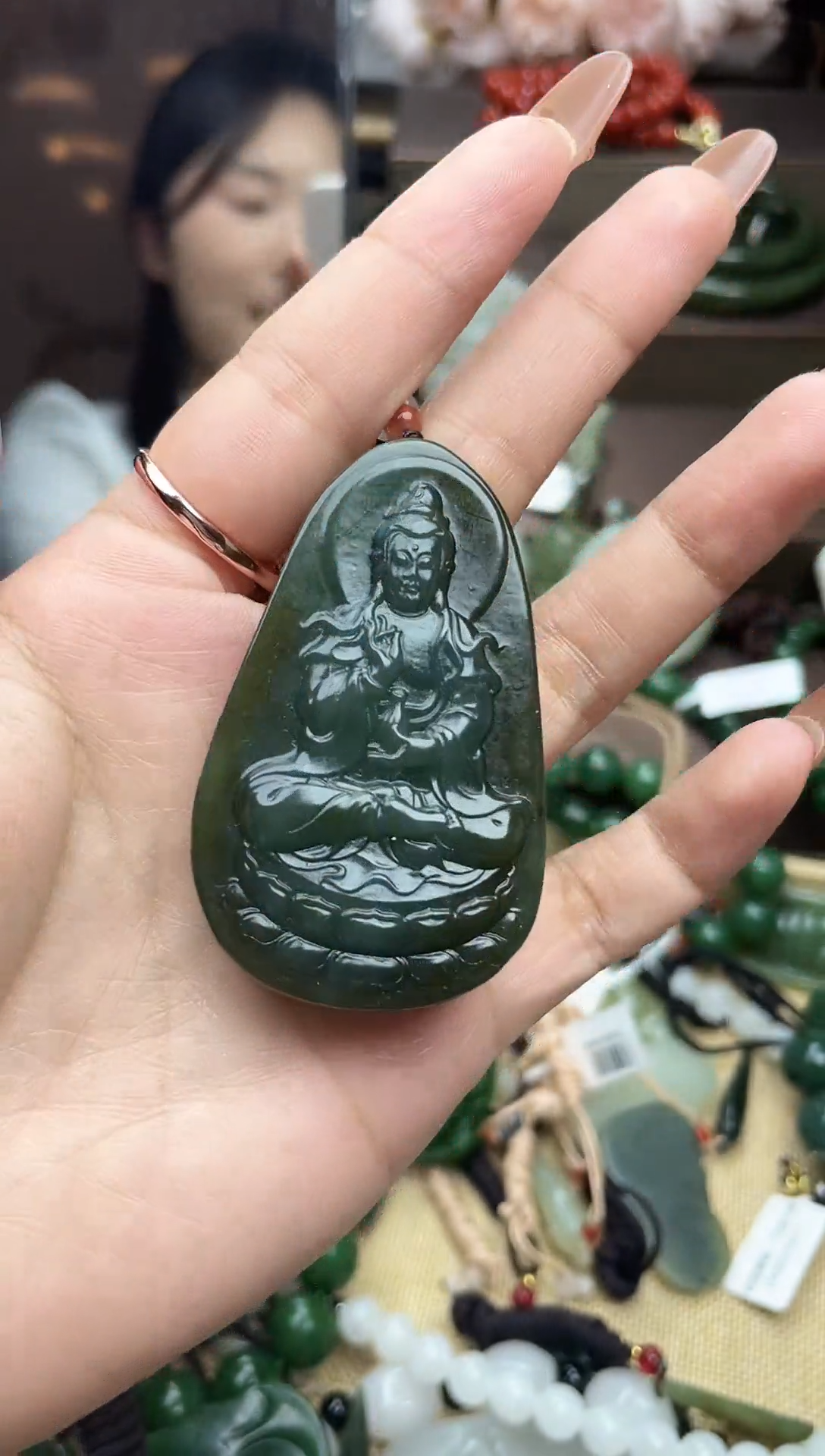 颈饰未镶嵌和田玉未镶嵌和田玉吊坠多样性拍一发一