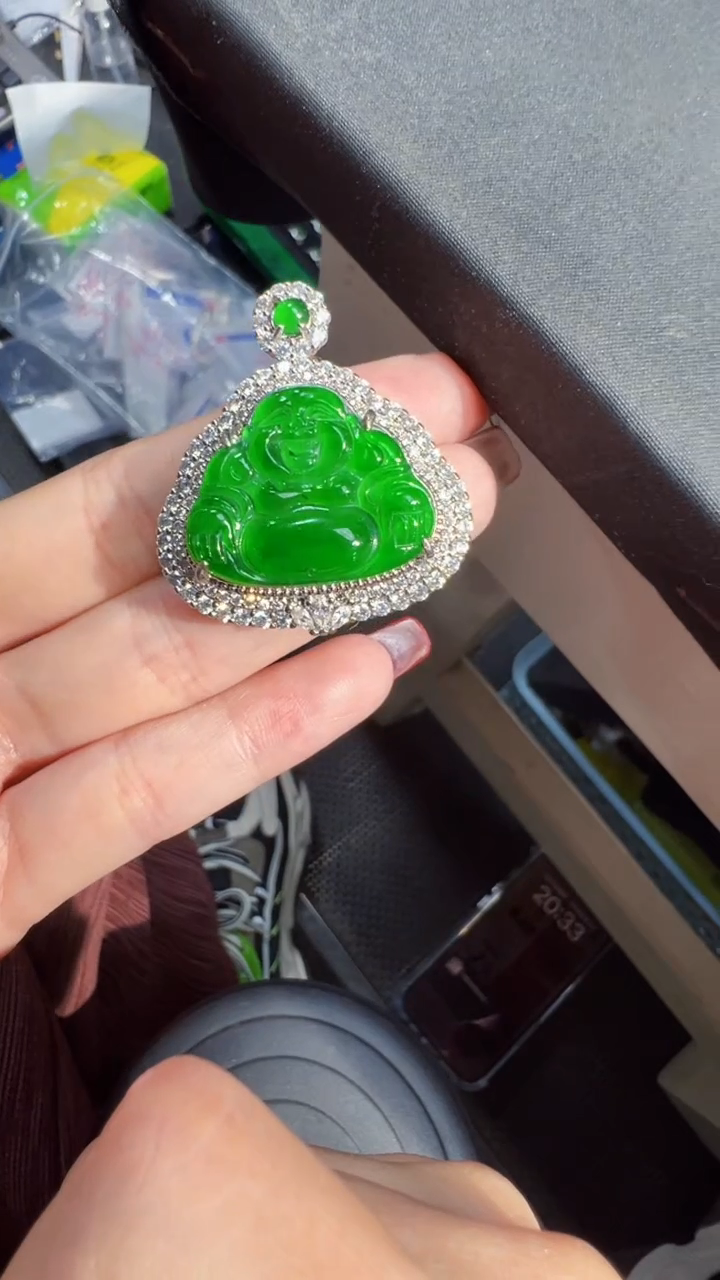 【闪购商品】定制翡翠未镶嵌佛公商品多样性发货1