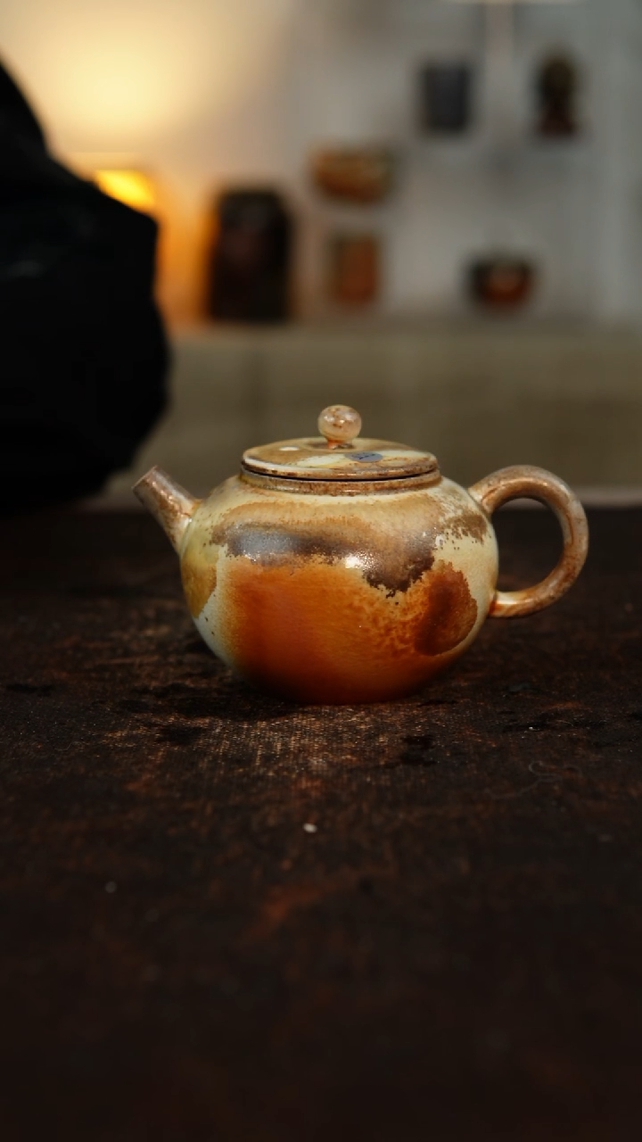 柴烧裸烧  180cc  222 微瑕