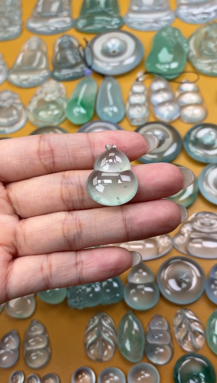 吊坠(不含链)未镶嵌翡翠50 葫芦 24.5 19.5 7.0