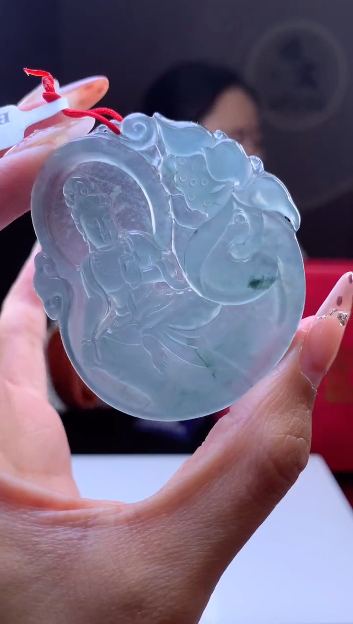 【闪购商品】定制翡翠未镶嵌挂件发货（拍一发一）