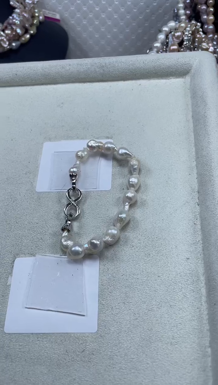 【闪购商品】淡水珍珠手链未镶嵌【纯恬珍珠】