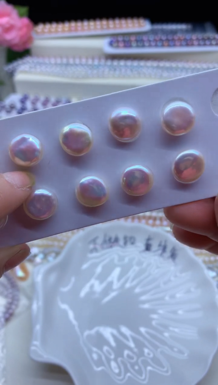 【闪购商品】淡水珍珠耳饰未镶嵌淡水珍珠耳饰