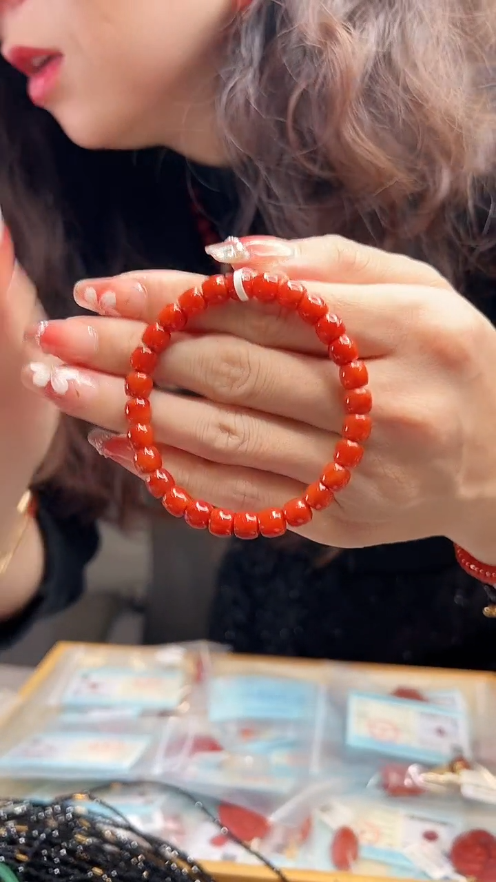 【闪购商品】南红玛瑙手串未镶嵌6mm
