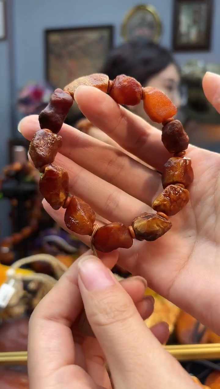 手串琥珀未镶嵌手串