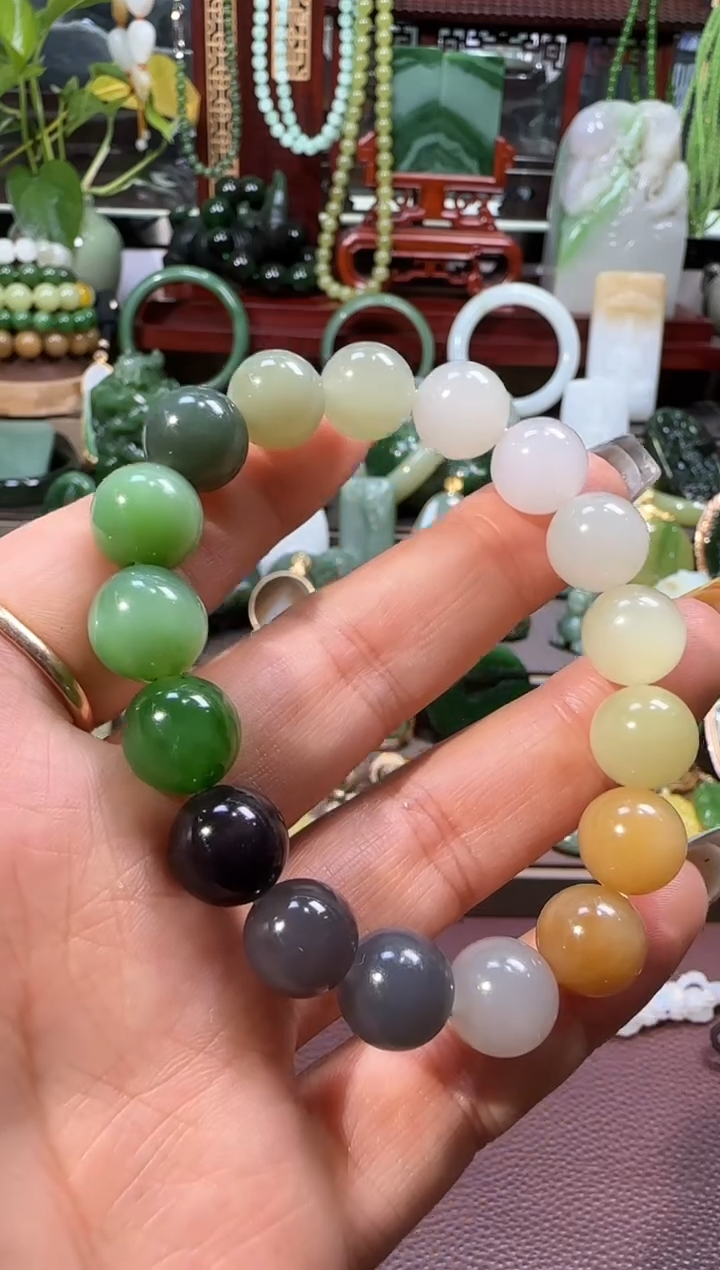 手串未镶嵌和田玉【宏钰524】