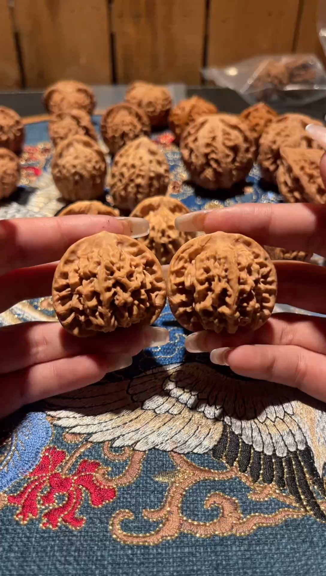 把件文玩核桃628 秦闷39