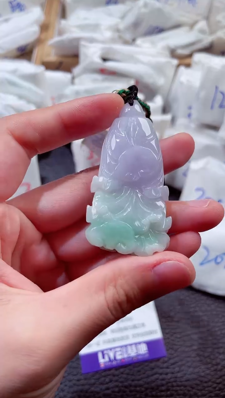 翡翠未镶嵌颈饰00001158