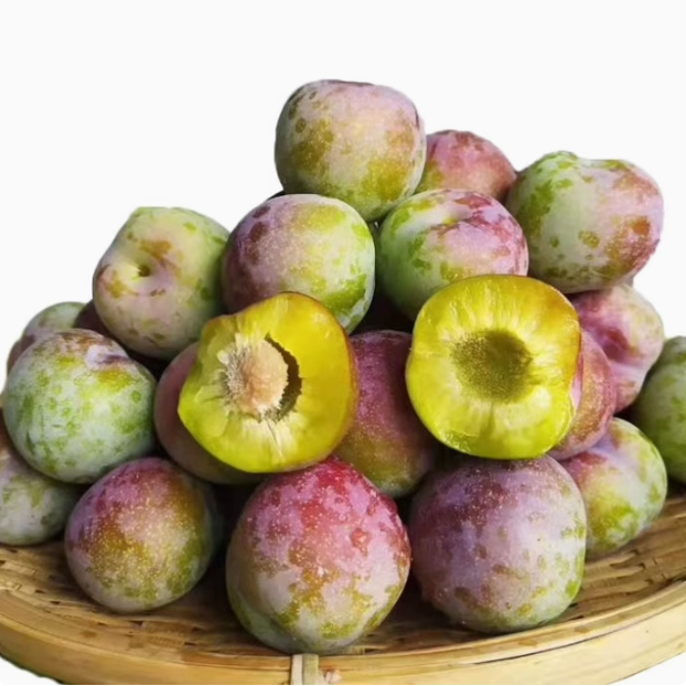 【现摘现发】XX正宗四川脱骨李子半边红茵红李新鲜孕妇水果5斤