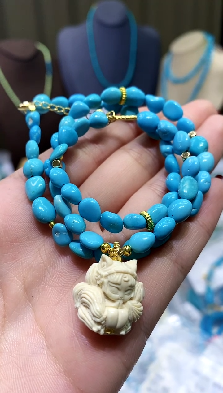 【闪购商品】绿松石项链未镶嵌419