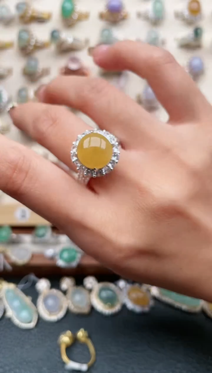 【闪购商品】翡翠戒指未镶嵌11111111111