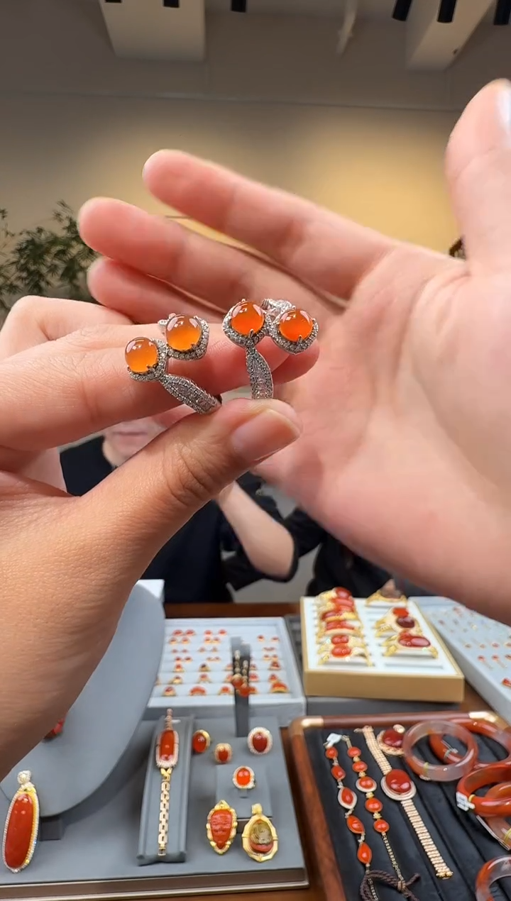 颈饰未镶嵌南红玛瑙20-541-12.22多样性拍一发一