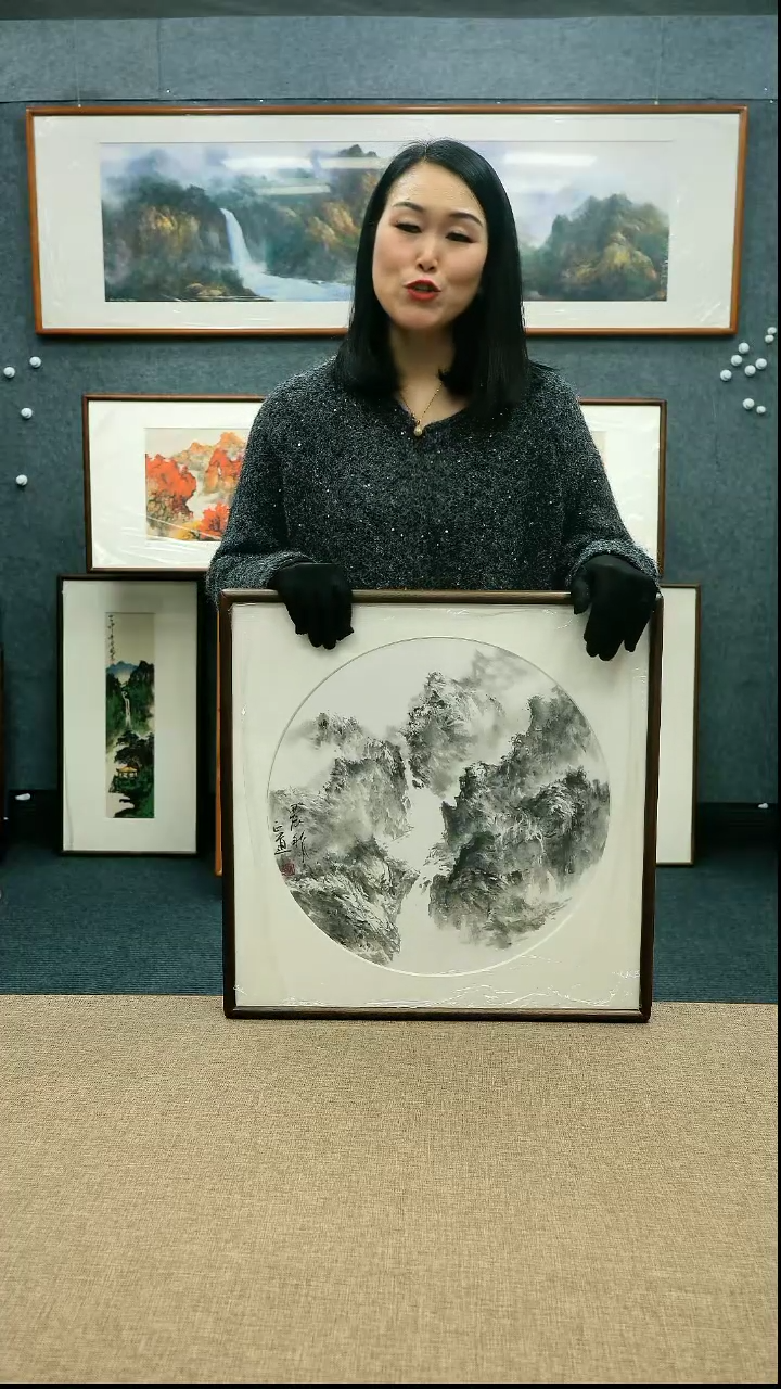 【闪购商品】国画放漏/徐正道50*50带框