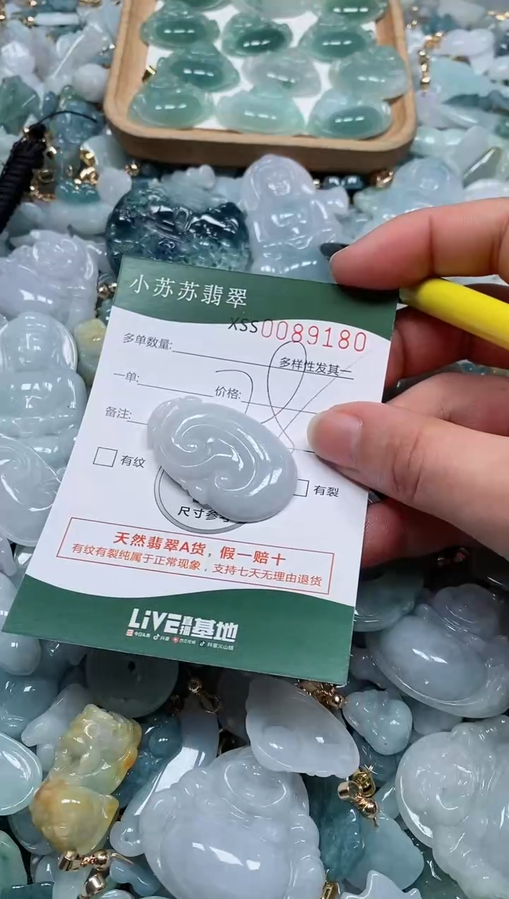 【闪购商品】翡翠颈饰未镶嵌闪购商品0089180