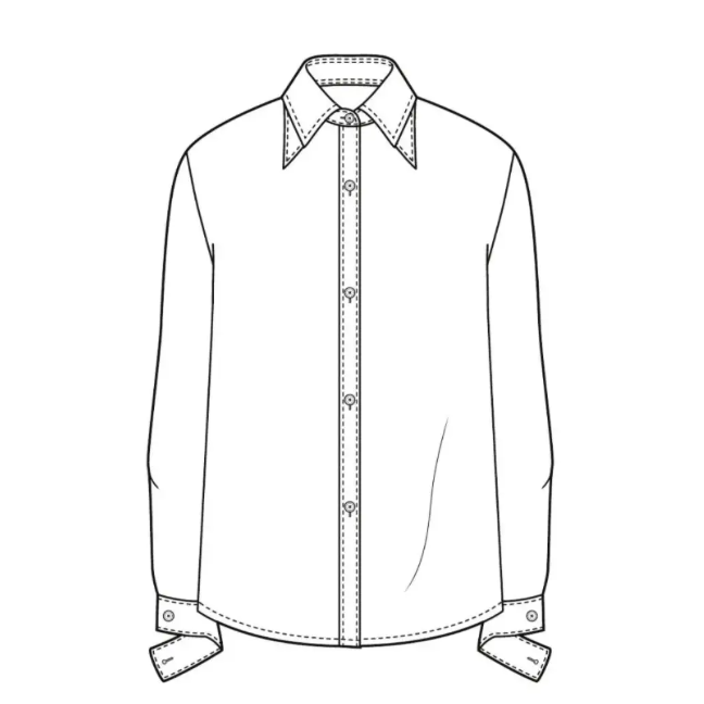 乐总【MAG数6】3554#秋冬季潮奢时尚衬衫