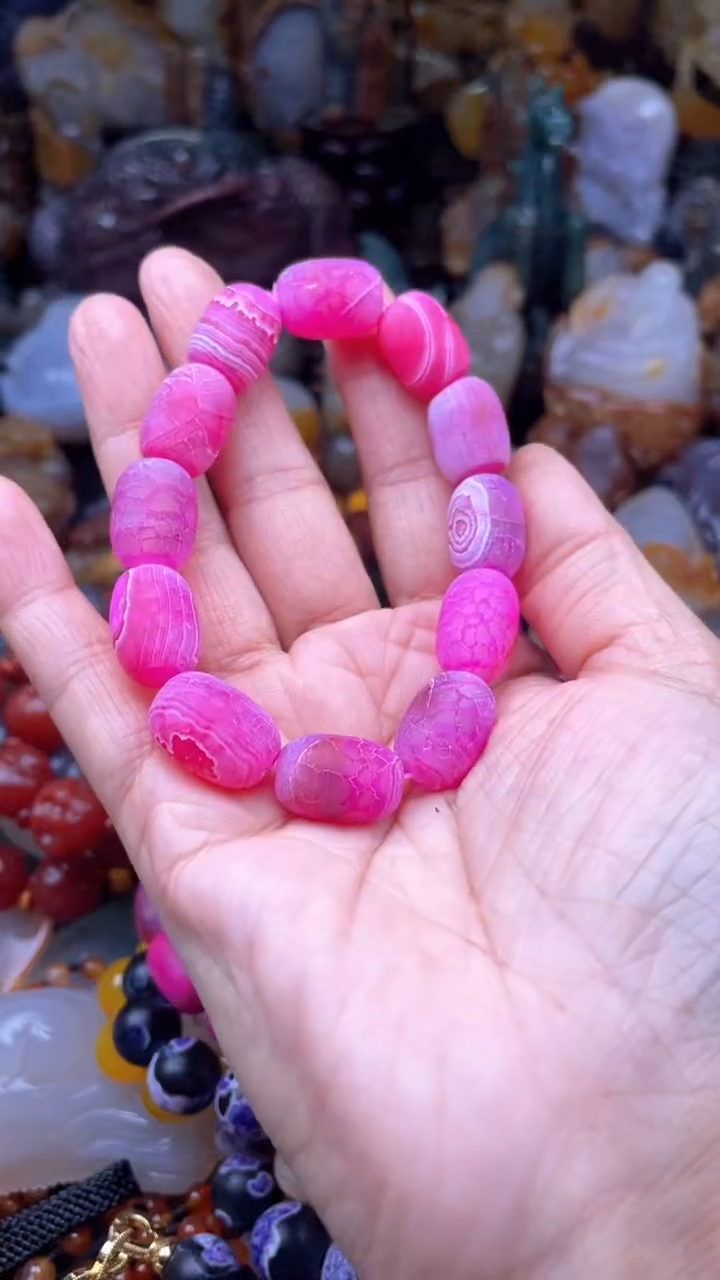 【闪购商品】玛瑙/玉髓颈饰未镶嵌AA