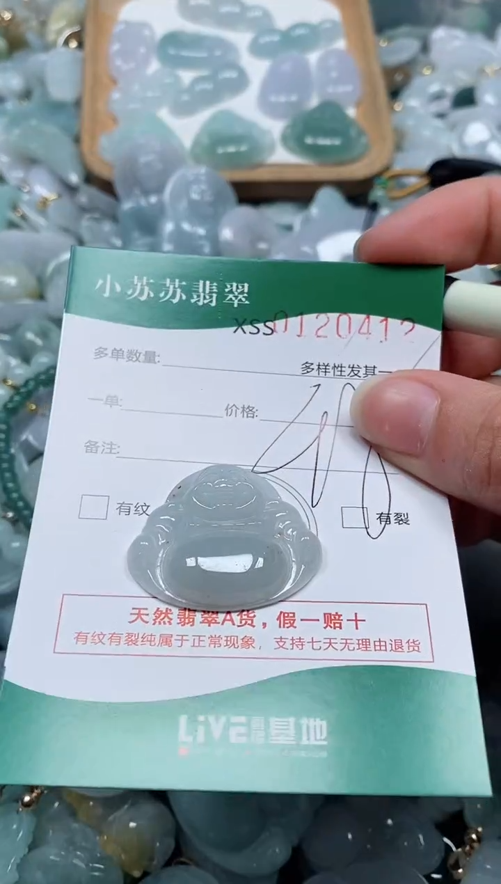 【闪购商品】翡翠颈饰未镶嵌闪购商品0120412
