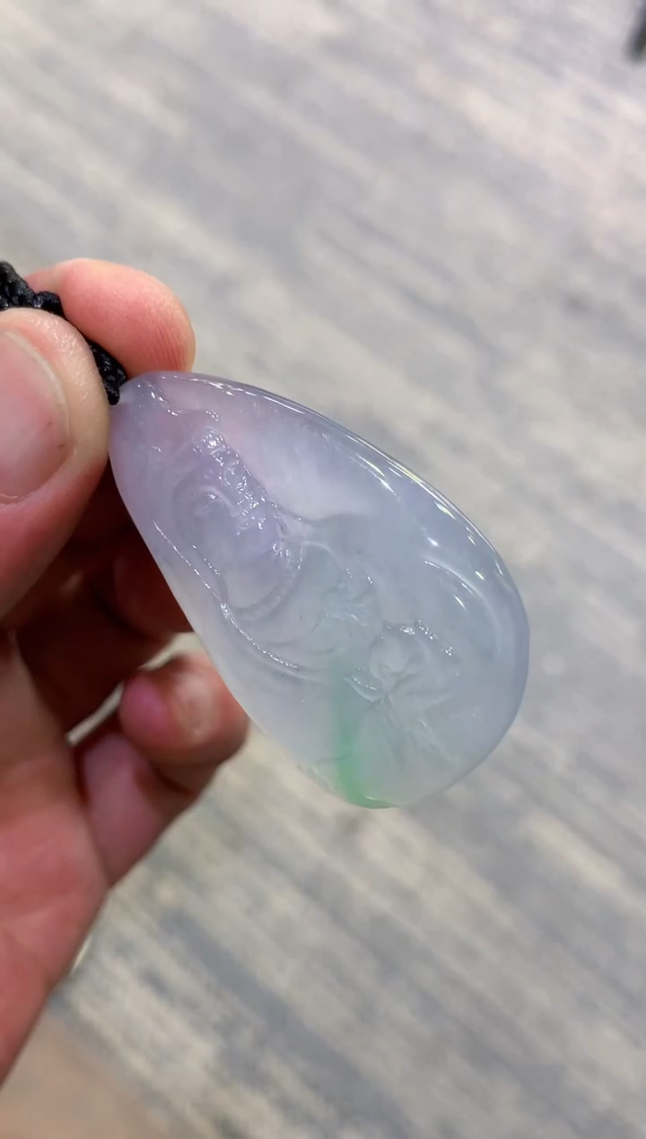 颈饰未镶嵌翡翠天然A货翡翠
