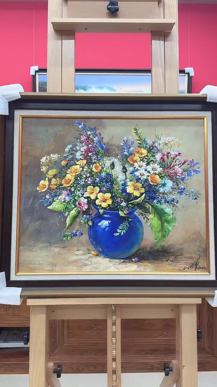 【闪购商品】国画张勇手绘油画