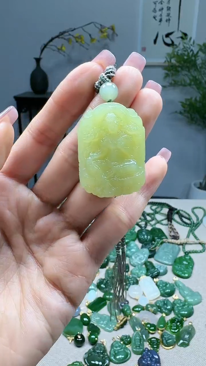 未镶嵌和田玉挂件1