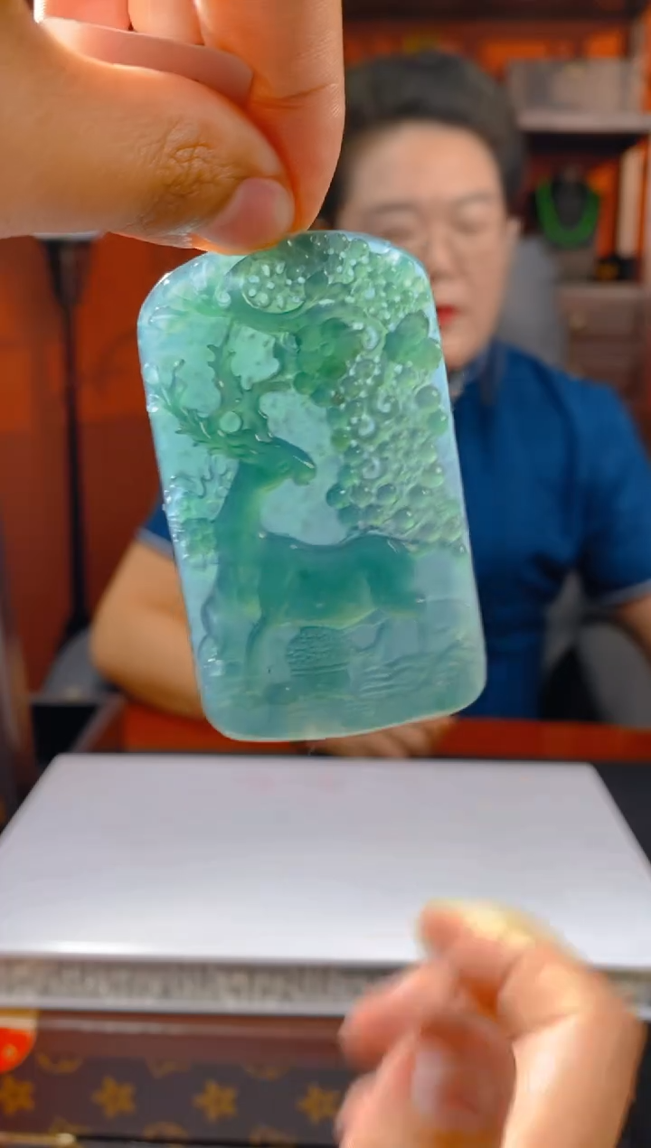 定制翡翠未镶嵌XM翡翠毛货SHH-77
