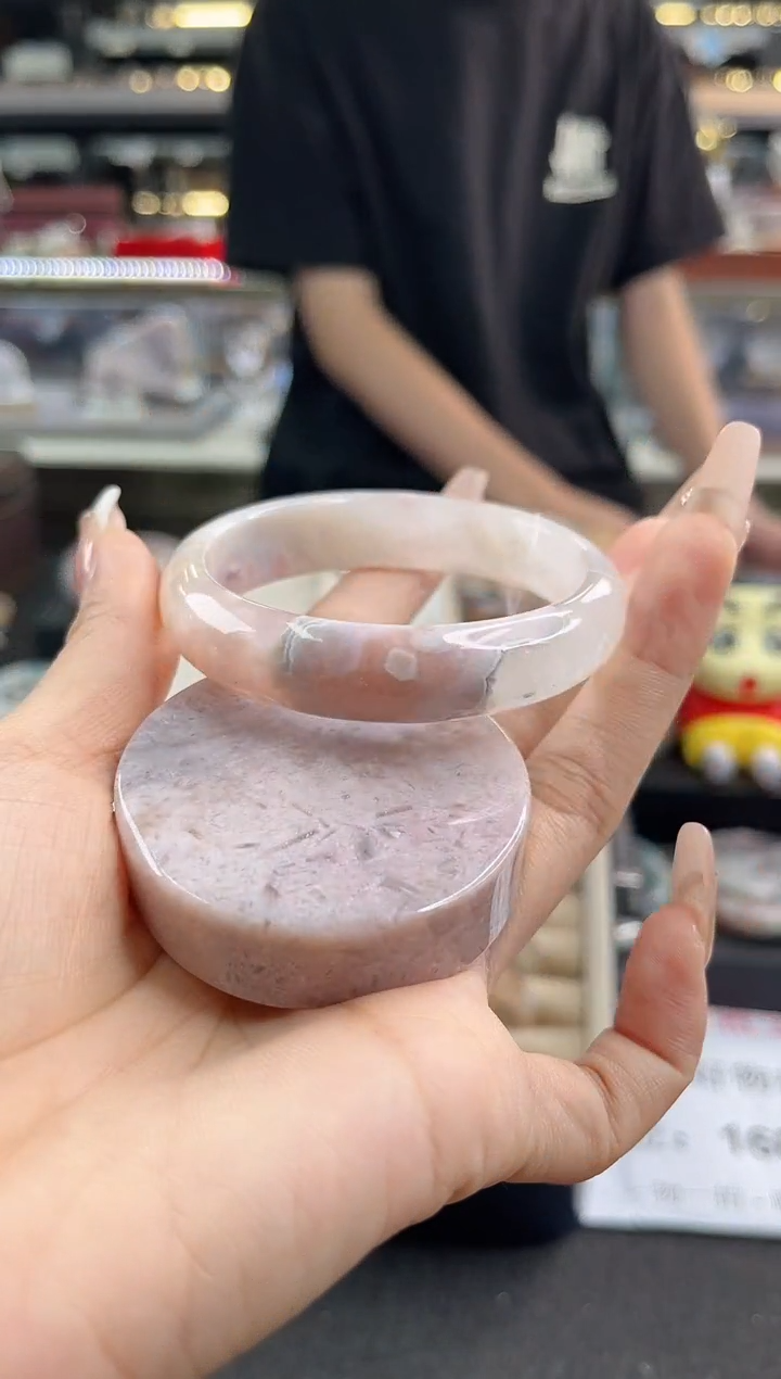 未镶嵌手镯石英质玉57圈口 （赠品镯心）3931177