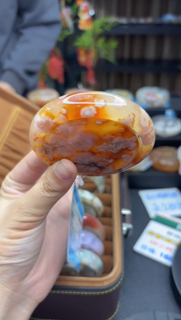 【闪购商品】石英质玉手镯未镶嵌233（60圈赠送镯心）