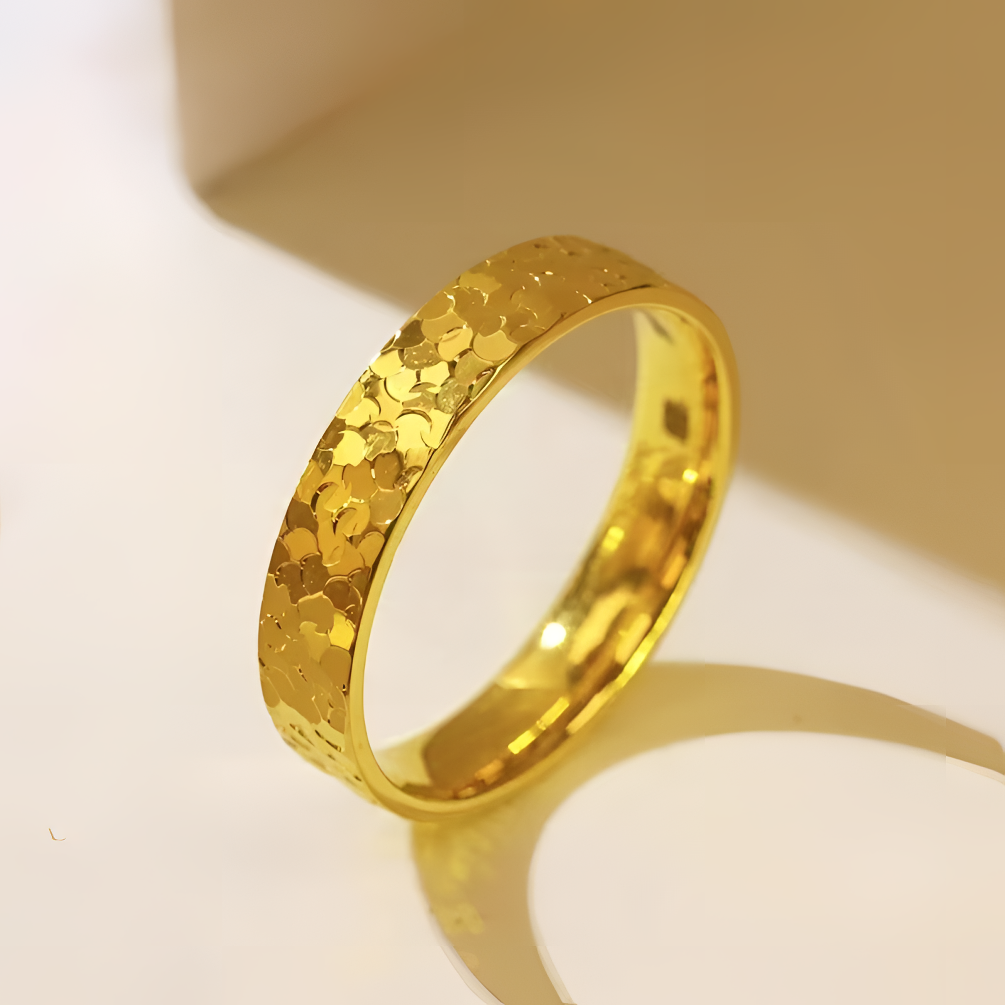 合金戒指 精致版气质爆闪碎冰冰戒指