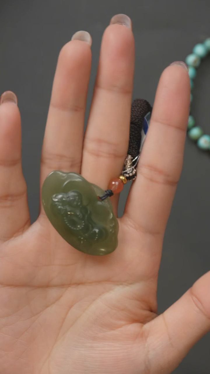 【闪购商品】和田玉挂件未镶嵌62241230-052