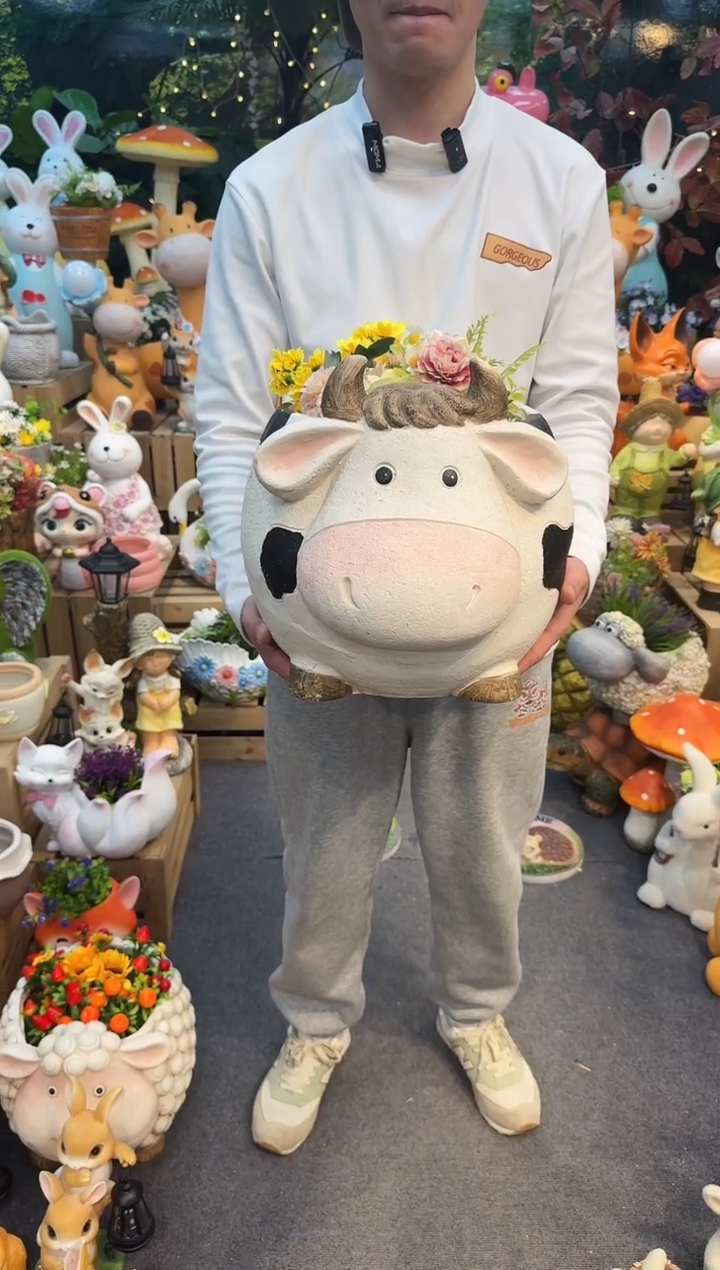 户外花园庭院花盆&00&