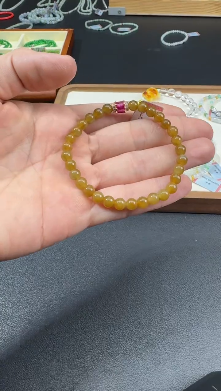 未镶嵌手串翡翠S0923-S1680-355