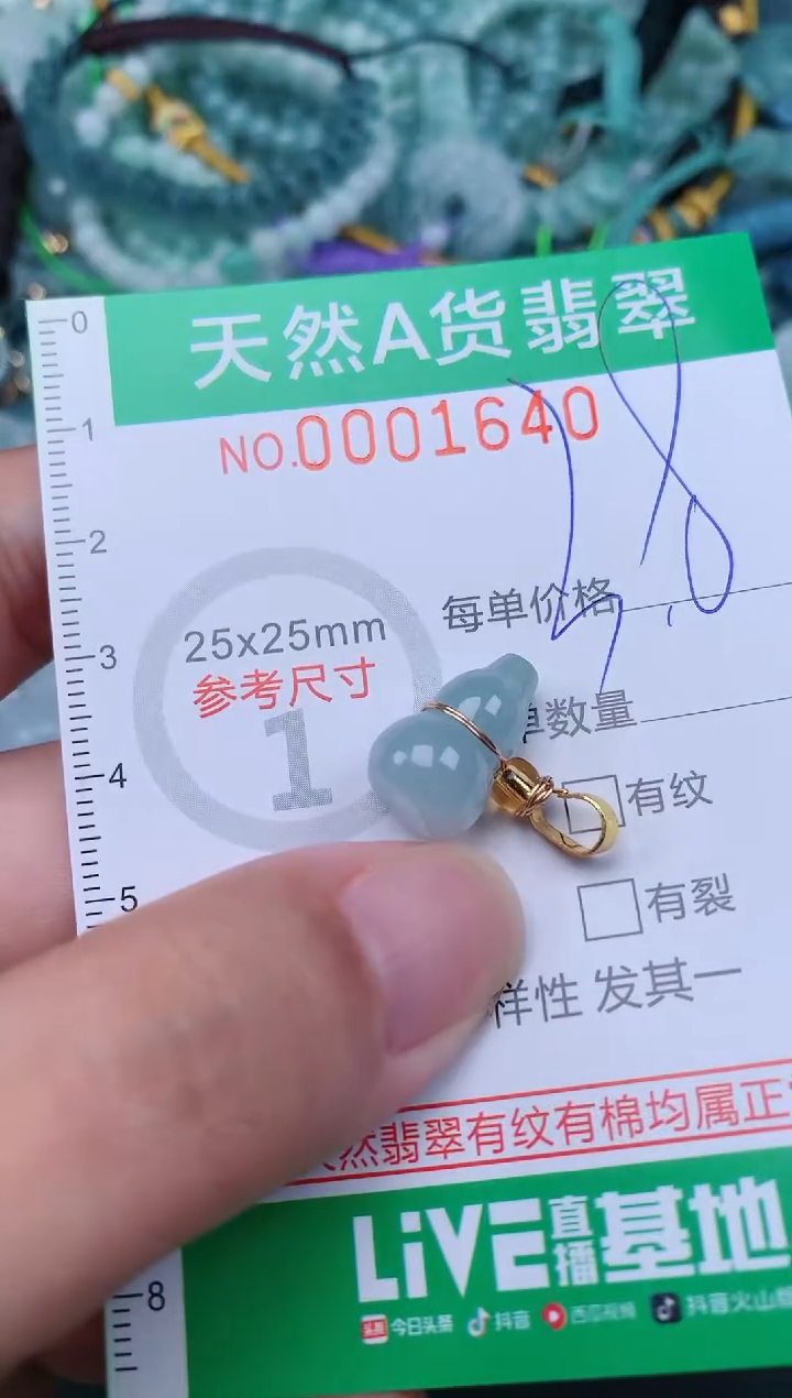 翡翠未镶嵌颈饰.0001640