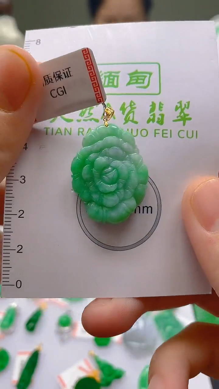 【闪购商品】翡翠颈饰18K金镶嵌新号开播，全场乱卖