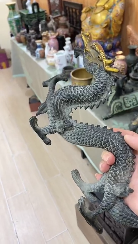 【闪购商品】摆件宫廷影视老旧工艺摆件