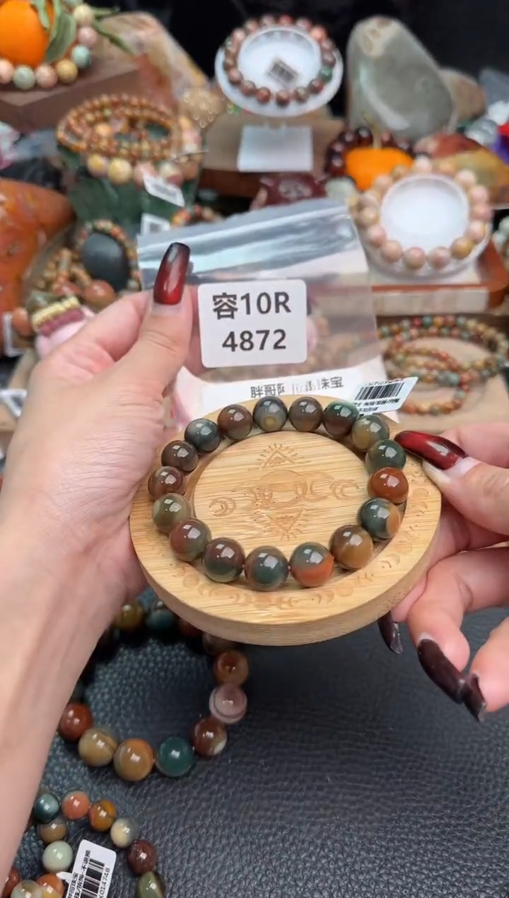 【闪购商品】石英质玉手链未镶嵌10R4872