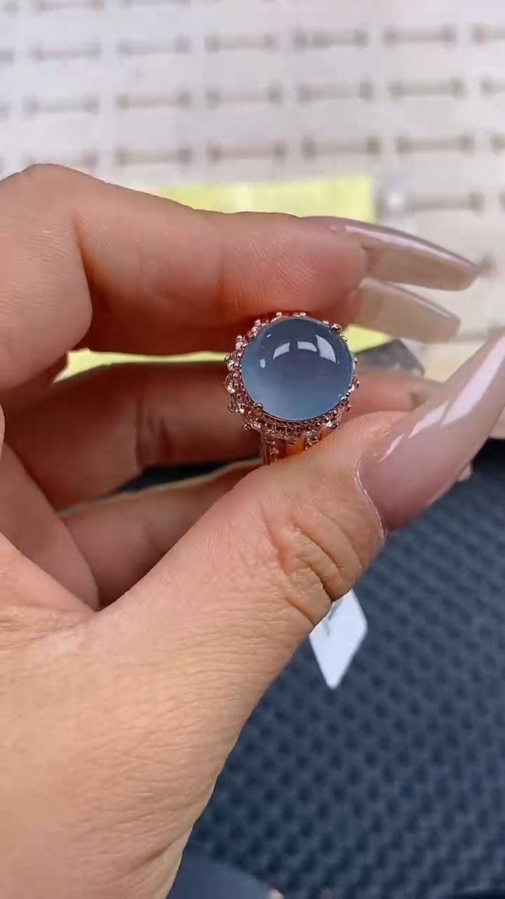 定制翡翠未镶嵌天然翡翠蛋面57