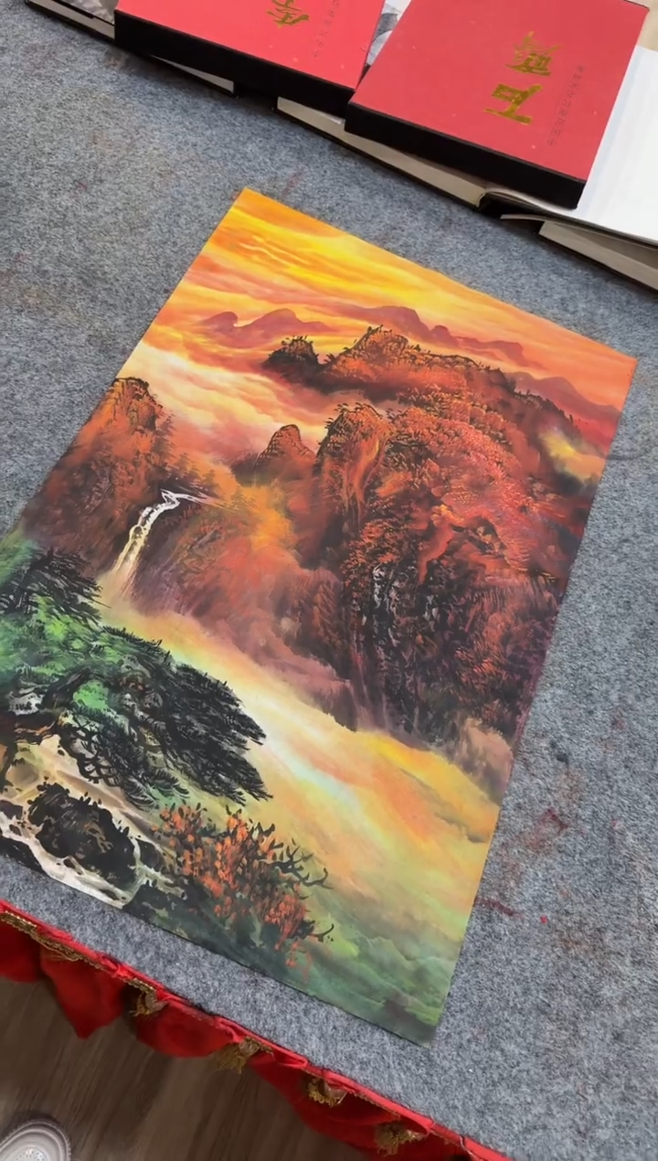 国画1赵隆轩美术馆李庆兴老师作品