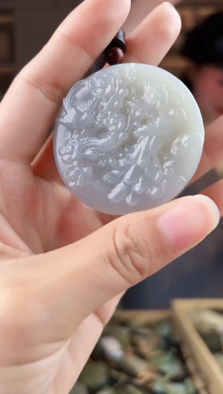 颈饰未镶嵌和田玉拍一发一，多样性发货