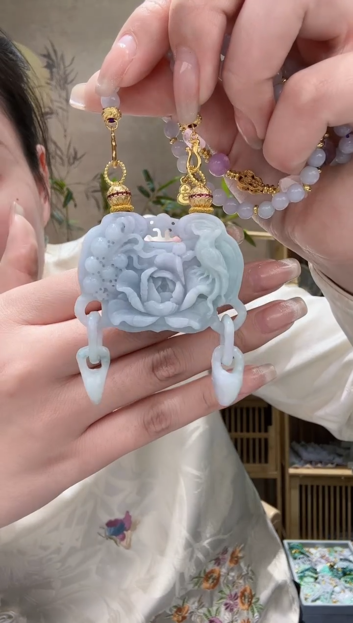 【闪购商品】翡翠耳饰未镶嵌吊坠