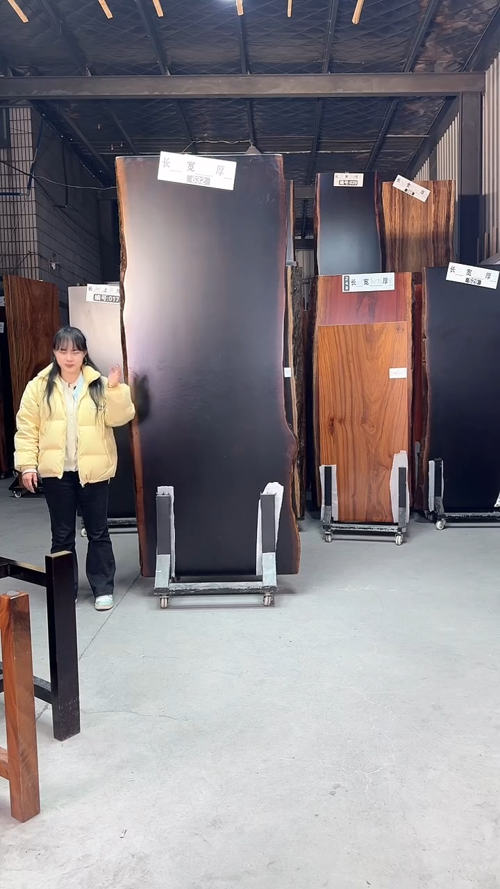 【闪购商品】632号刚果黑檀尺寸240*94*93*9